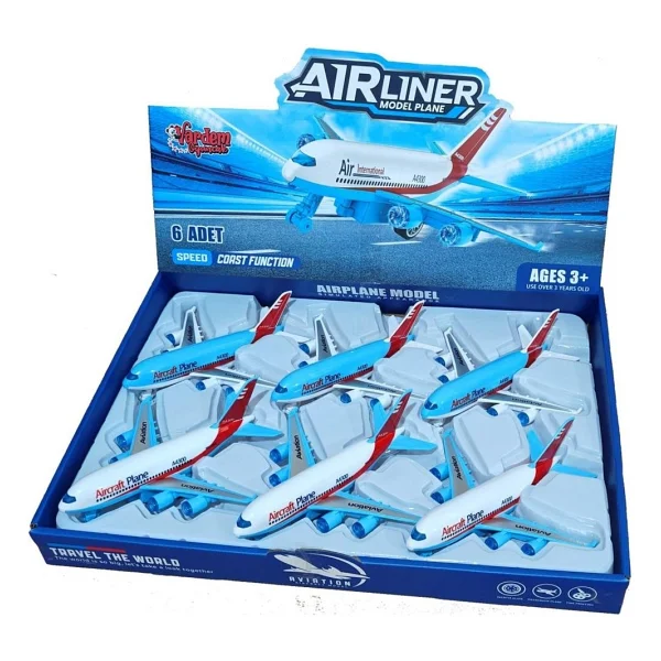 Vardem W567-122 Sürtmeli Yolcu Uçağı A4300 - Görsel 2