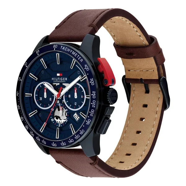 Tommy Hilfiger Bank TH1792268 Deri Kordon Erkek Kol Saati - Görsel 5