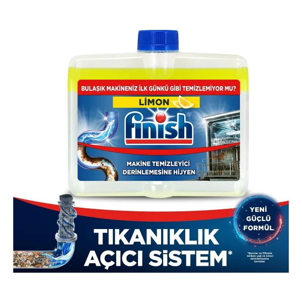 Finish Limon Makine Temizleyici 250 ml - Görsel 9