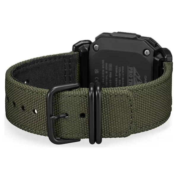 Casio Pro Trek PRW-69YB-3DR Kumaş Kordon Erkek Kol Saati - Görsel 8