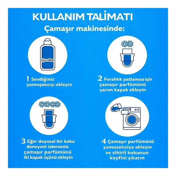 Yumoş Coccolino Yaz Buketi Çamaşır Parfümü 342 ml - Görsel 3