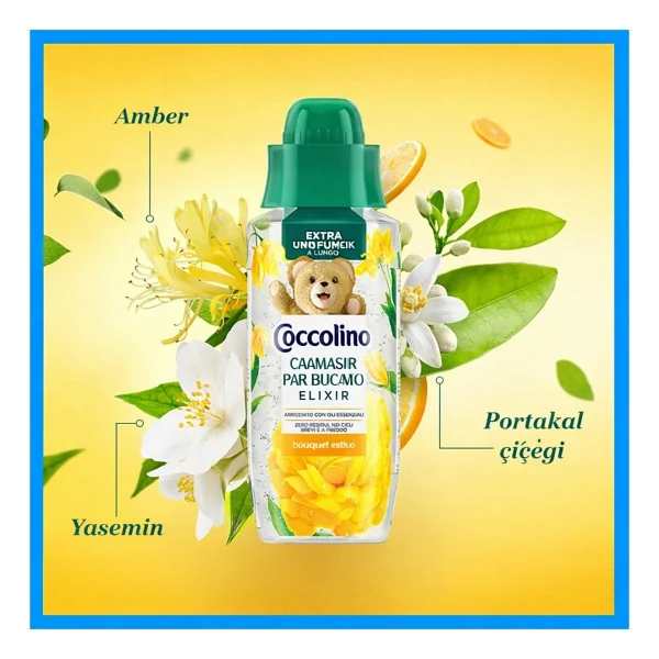 Yumoş Coccolino Yaz Buketi Çamaşır Parfümü 342 ml - Görsel 5