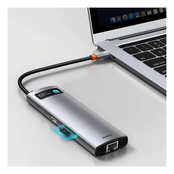 Baseus Joystar WKWG080113 Laptop Docking Station - Görsel 4