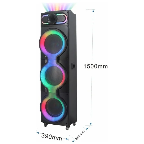 Zore GD-3126 RGB TWS Bluetooth Hoparlör - Görsel 2