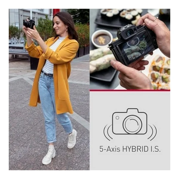 Panasonic Lumix DC-G100 + 12-32mm Aynasız Fotoğraf Makinesi - Görsel 6