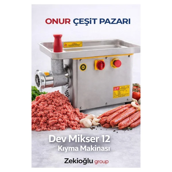 Dev Mıkser 12 No Et Kıyma Makınası - Görsel 4
