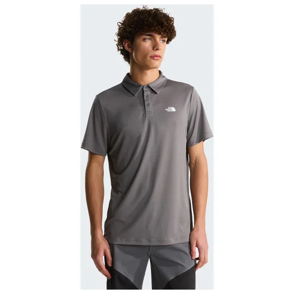 The North Face M Tanken Polo - Eu Erkek T-shirt-32908 Gri - Görsel 5