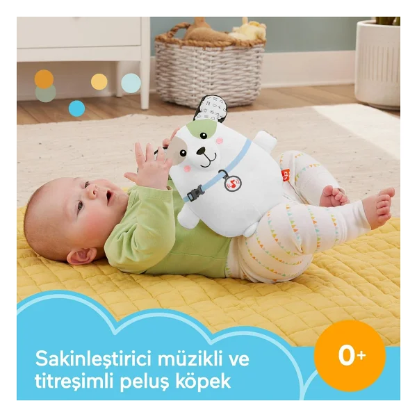 Fisher Price Sevimli Köpekçik Uyku Arkadaşım HTJ68 - Görsel 2