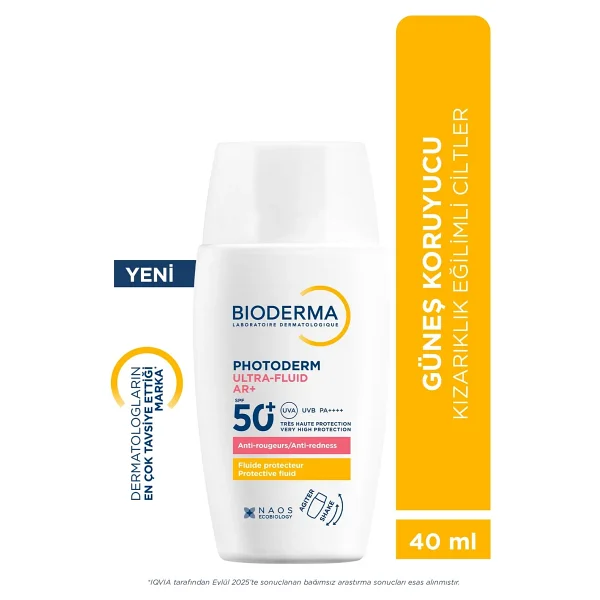 Bioderma Photoderm AR+ Ultra-Fluid Kızarıklık Karşıtı 40 ml 50 Faktör Güneş Kremi - Görsel 2