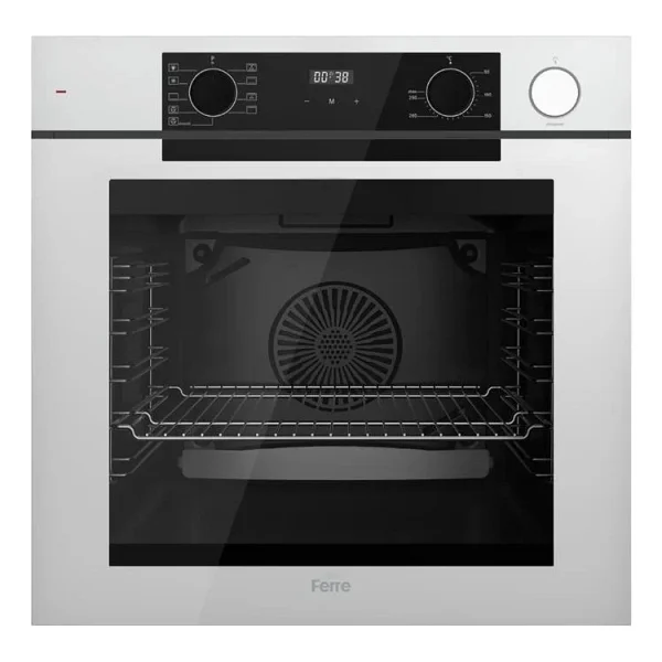 Ferre Fryart Steam QEP64CB Beyaz Ankastre Fırın - Görsel 3