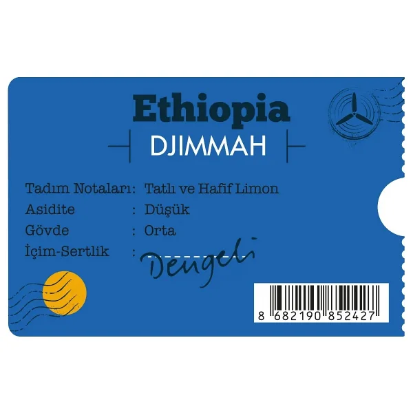 Moliendo Ethiopia Djimmah Çekirdek Kahve 250 gr - Görsel 2