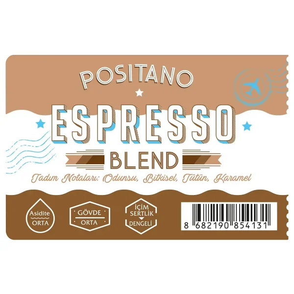Moliendo Finest Coffee Positano Espresso Blend Kahve (Çekirdek) 1000 g - Görsel 2