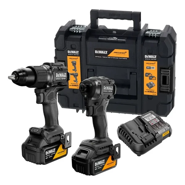 Dewalt DCK2222MP2T McLaren F1 18 V Çift Akülü 5 Ah Elektrikli El Aletleri Seti - Görsel 2