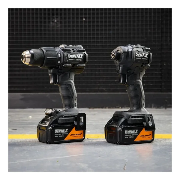 Dewalt DCK2222MP2T McLaren F1 18 V Çift Akülü 5 Ah Elektrikli El Aletleri Seti - Görsel 3