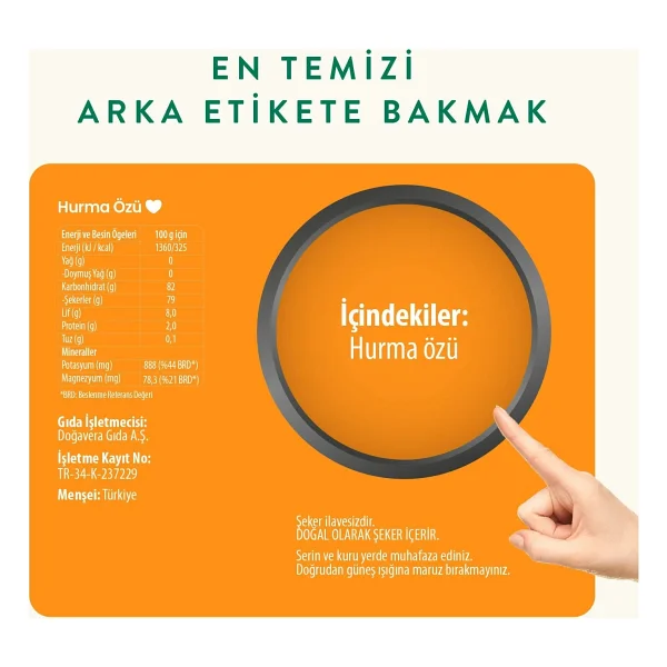 Wefood Soğuk Sıkım Hurma Özü 640 gr - Görsel 5