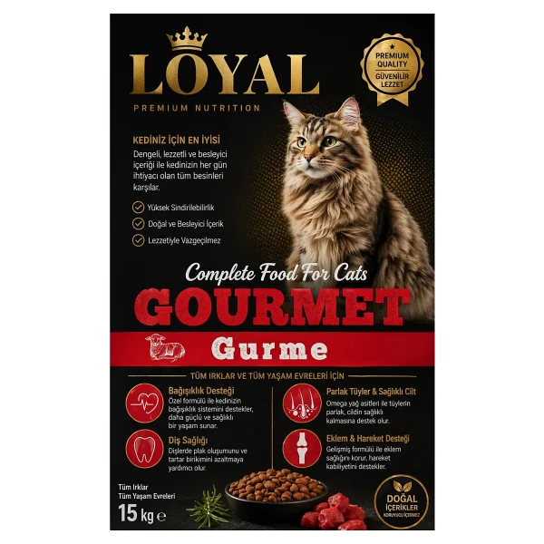 Loyal Gurme 15 kg Yetişkin Kedi Maması - Görsel 2