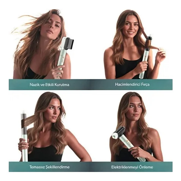 Homend Hairmony 4606H Plus Saç Şekillendirme Seti - Görsel 7