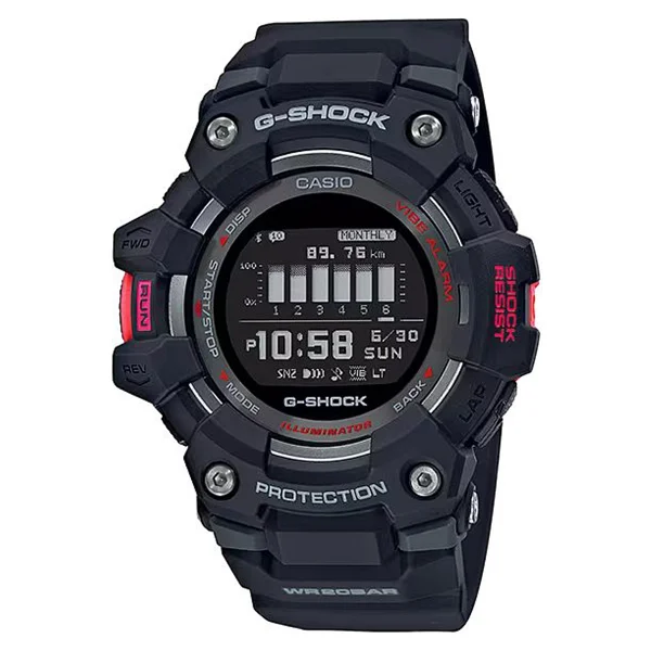 Casio G-Shock G-Squad GBD-100-1DR Erkek Kol Saati - Görsel 4