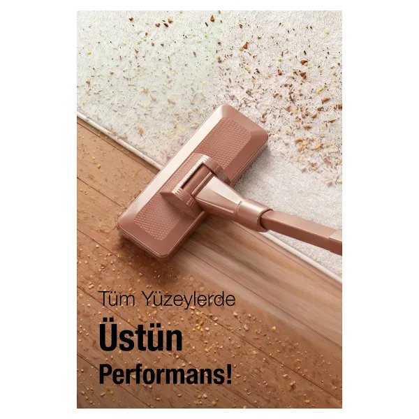 Fantom Pratik-S P 1200 Rose Gold Dikey Elektrikli Süpürge - Görsel 8
