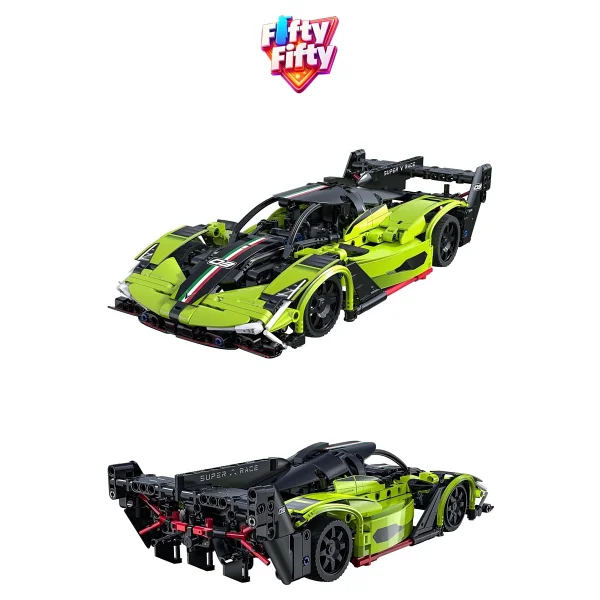 Cada Phantom Wing Sport Car C51303W Uzaktan Kumandalı 395 Parça Blok Oyuncak - Görsel 8