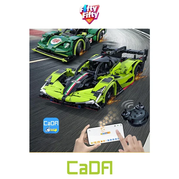 Cada Phantom Wing Sport Car C51303W Uzaktan Kumandalı 395 Parça Blok Oyuncak - Görsel 9