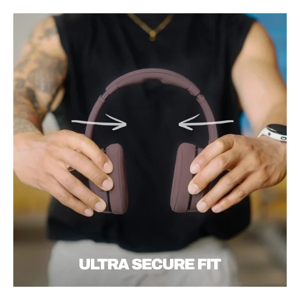 Skullcandy Crusher 540 Active S6EVW-T013 Bordo Kulak Üstü Bluetooth Kulaklık - Görsel 10