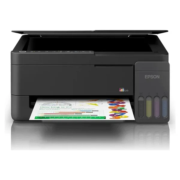 Epson EcoTank L3354 Wi-Fi + Tarayıcı + Fotokopi Renkli Çok Fonksiyonlu Tanklı Mürekkep Püskürtmeli Yazıcı - Görsel 3