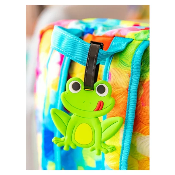 Pylones Valiz Etiketi - Ani-Luggage - Frog 2 - Çok Renkli - Görsel 2
