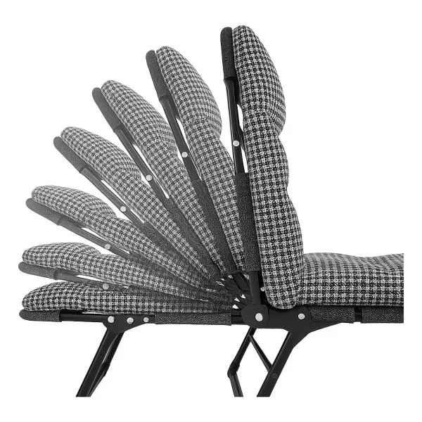 Sunup Sn-26975 Taşınabilir Ayarlanabilir 5 Kademe Sünger Kamp Yatak Şezlong (Kazayağı) - Görsel 9