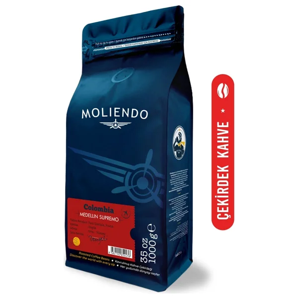 Moliendo Colombia Medellin Supremo Çekirdek Kahve 250 gr - Görsel 7