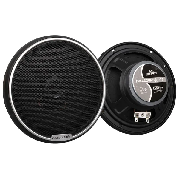 Fullsound Fs-1650Tk 16 Cm 6 İnç 200 Watt Tweeterlı Kapaklı Oto Hoparlör 2 Li Takım - Görsel 2
