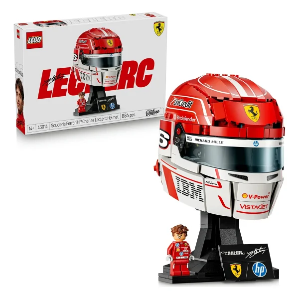 Lego 43014 Editions Scuderia Ferrari HP Charles Leclerc Kaskı - Görsel 6