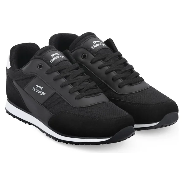 Slazenger Iskra Siyah-Beyaz Erkek Spor Ayakkabı - Görsel 3