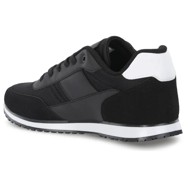 Slazenger Iskra Siyah-Beyaz Erkek Spor Ayakkabı - Görsel 4