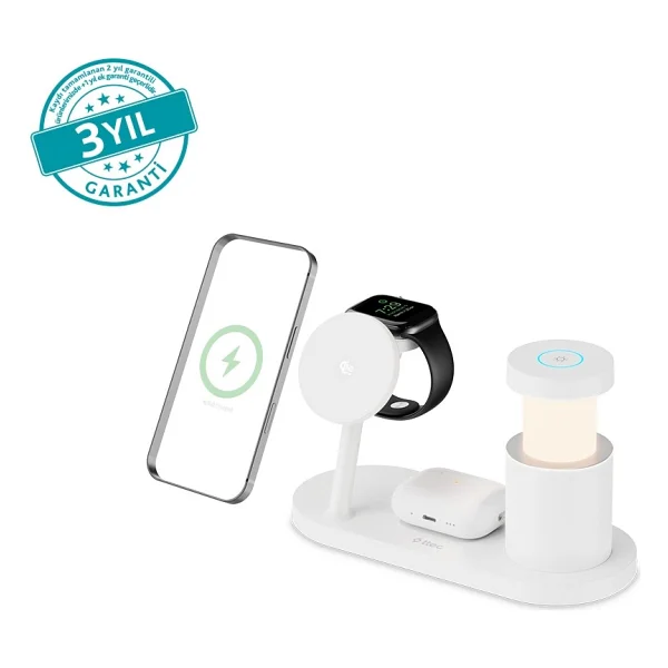 Ttec AirCharger Lumin Pro 2 2KS46 4in1 MagSafe Kablosuz Hızlı Şarj Aleti - Görsel 8