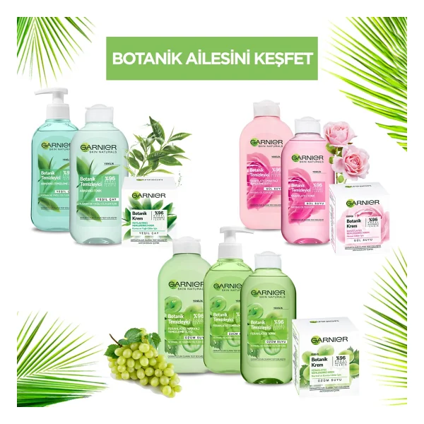 Garnier Botanik Gül Suyu Rahatlatıcı Antioksidan Nemlendirici Krem 50 ml - Görsel 3