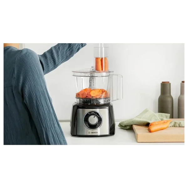 Multitalent 3 Hamur Yoğurma Blender ve Öğütücü Hepsi Bir Arada 800 W Mutfak Robotu Siyah - Görsel 8