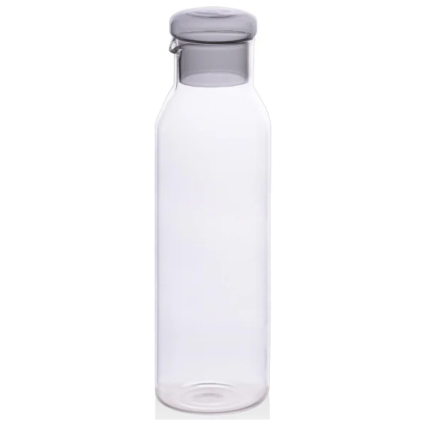 The Mia Cam Şişe Gri Kapaklı 9X28CM 1500 ml - Şeffaf - 1,5 lt - Görsel 2
