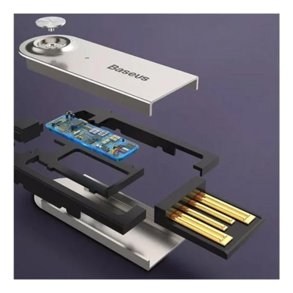 Baseus BA01 USB Wireless Bluetooth Araç Kiti - Görsel 7