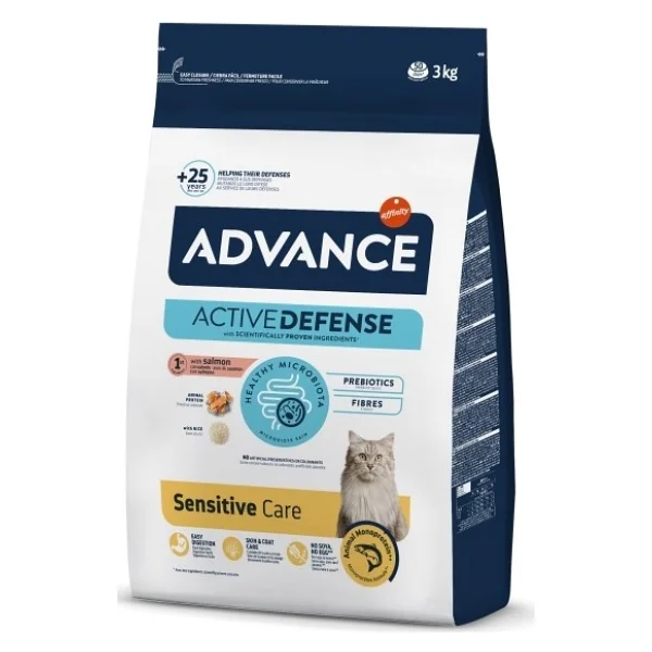 Advance Sensitive Somonlu 3 kg Yetişkin Kedi Maması - Görsel 9