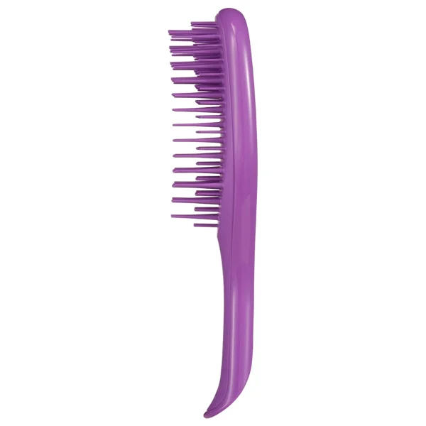 Tangle Teezer Ultimate Detangler Fırçası, Düğümleri Ortadan Kaldırır ve Kırılmayı Azaltır, Düz ila Dalgalı Saç Tipleri için Seyahat Boyu Mini Saç Fırçası, mor (Fresh Purple) - Görsel 3