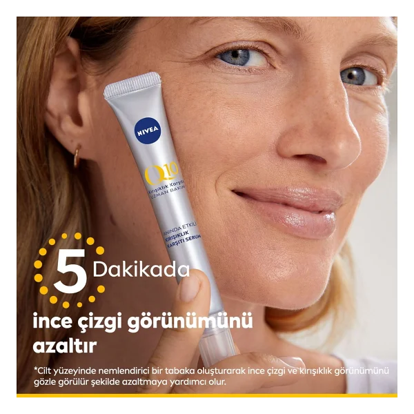 NIVEA Q10 Anında Etkili Kırışıklık Karşıtı Serum 15 ml X 5 ADET - Görsel 3