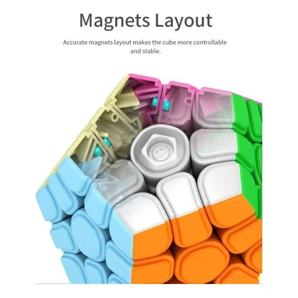 Moyu Megamix Magnetic Cube - MF8802 Kız Erkek Çocuk Oyuncak Eğitici Oyuncaklar - Görsel 4