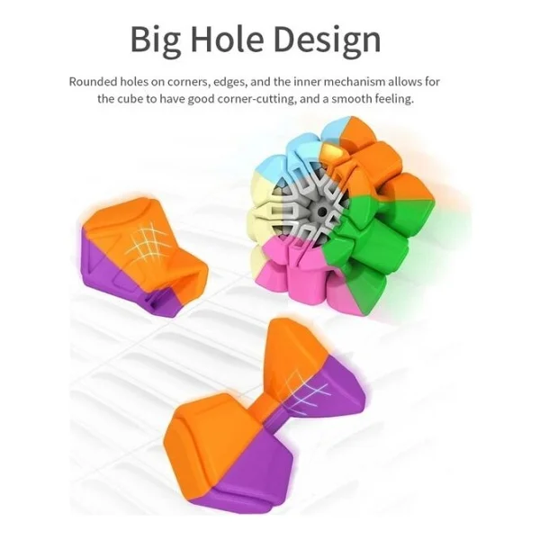 Moyu Megamix Magnetic Cube - MF8802 Kız Erkek Çocuk Oyuncak Eğitici Oyuncaklar - Görsel 8