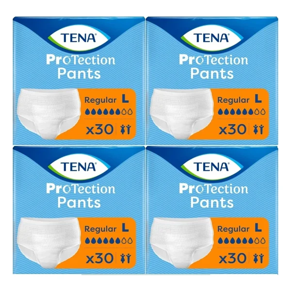 Tena Emici Külot Regular 6 Damla Büyük Boy L 30'lu 4 Adet Hasta Bezi - Görsel 5