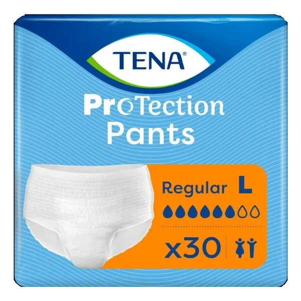Tena Emici Külot Regular 6 Damla Büyük Boy L 30'lu 4 Adet Hasta Bezi - Görsel 6