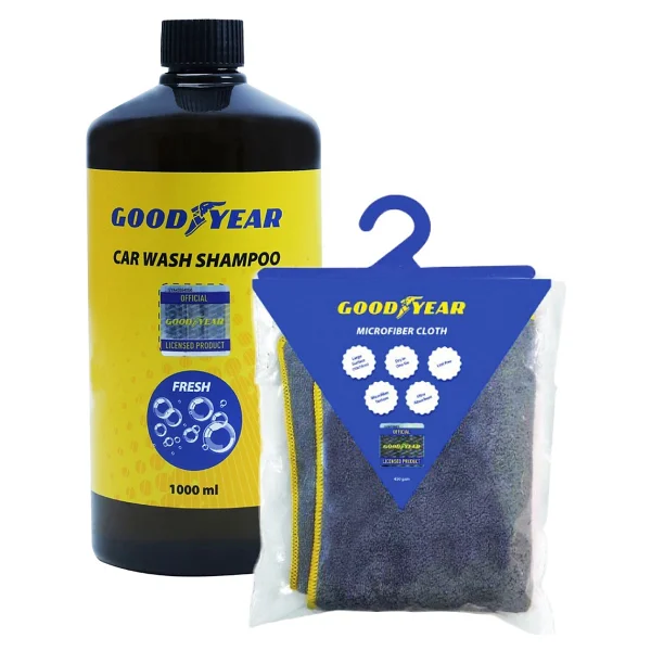 Goodyear Oto Şampuan Ve Mikrofiber Bez Seti - Görsel 2