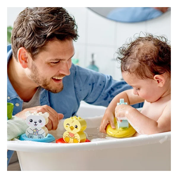 Lego 10965 Duplo İlk Banyo Zamanı Eğlencesi Yüzen Hayvan Treni - Görsel 5