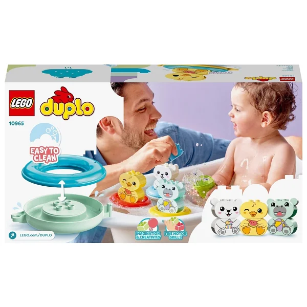 Lego 10965 Duplo İlk Banyo Zamanı Eğlencesi Yüzen Hayvan Treni - Görsel 8