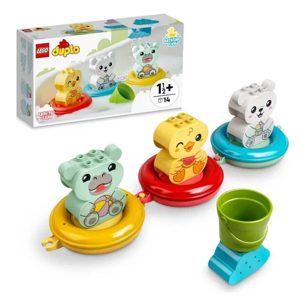 Lego 10965 Duplo İlk Banyo Zamanı Eğlencesi Yüzen Hayvan Treni - Görsel 9